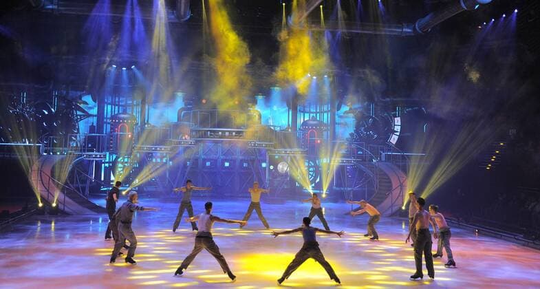 Auszuege aus der neuen rockigen Holiday on Ice Premiere BELIEVE, eine Inszenierung Ueber Romeo und Julia in Berlin, am 03.03.2017