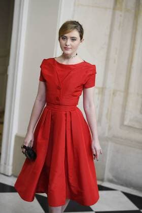 216031 Valentin Paoli Starface 2017-03-03 Paris France Paris Fashion Week. Defile PAP Automne-hiver 2017 DIOR. Arrivees. Paris Fashion Week. Arrivals at Dior Show. Newton, Kathryn  Copyright: xValentinxPaolix xStarfacex STAR_216031_003