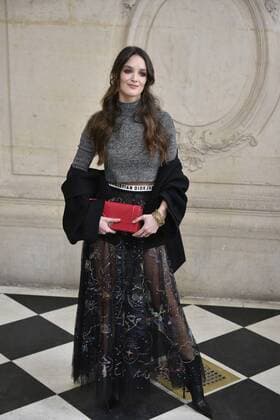 216031 Valentin Paoli Starface 2017-03-03 Paris France Paris Fashion Week. Defile PAP Automne-hiver 2017 DIOR. Arrivees. Paris Fashion Week. Arrivals at Dior Show. Le Bon, Charlotte  Copyright: xValentinxPaolix xStarfacex STAR_216031_148
