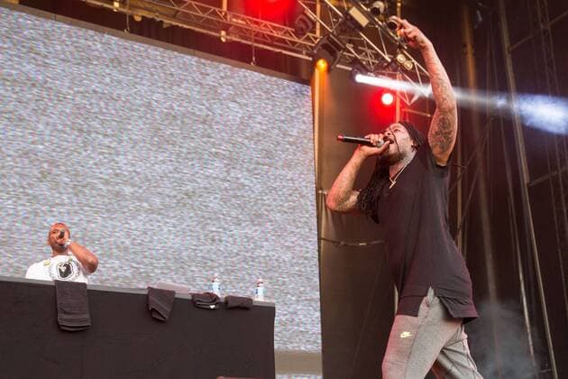 March 3, 2017 - Okeechobee, Florida, U.S - WAKA FLOCKA FLAME (JUAQUIN JAMES MALPHURS) at the Okeechobee Music Festival in Okeechobee, Florida Okeechobee U.S. - ZUMAs135 20170303_zap_s135_038 Copyright: xDanielxDeSloverx
