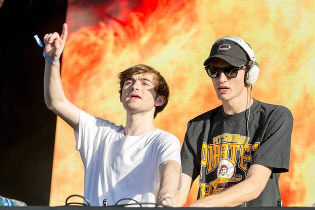 March 3, 2017 - Okeechobee, Florida, U.S - FREDDY KENNETT and ROBBY HAULDREN of Louis the Child at the Okeechobee Music Festival in Okeechobee, Florida Okeechobee U.S. - ZUMAs135 20170303_zap_s135_047 Copyright: xDanielxDeSloverx