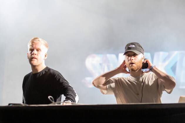 March 3, 2017 - Okeechobee, Florida, U.S - JAMES CARTER and OLIVER LEE of Snakehips at the Okeechobee Music Festival in Okeechobee, Florida Okeechobee U.S. - ZUMAs135 20170303_zap_s135_055 Copyright: xDanielxDeSloverx