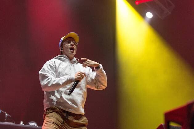 March 3, 2017 - Okeechobee, Florida, U.S - Rapper LOGIC (SIR ROBERT BRYSON HALL II) at the Okeechobee Music Festival in Okeechobee, Florida Okeechobee U.S. - ZUMAs135 20170303_zap_s135_057 Copyright: xDanielxDeSloverx