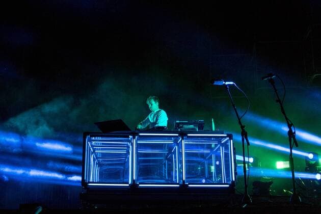 March 4, 2017 - Okeechobee, Florida, U.S - Electronic dance musician FLUME (HARLEY EDWARD STRETEN) at the Okeechobee Music Festival in Okeechobee, Florida Okeechobee U.S. - ZUMAs135 20170304_zap_s135_002 Copyright: xDanielxDeSloverx