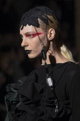 216043 Marineau Starface 2017-03-02 Paris France Paris Fashion Week. Defile PAP Automne-hiver 2017.Yohji YAMAMOTO. Yohji Yamamoto , autumn-winter 2017 Paris, France Editorial use only  Copyright: xMarineaux STAR_216043_020