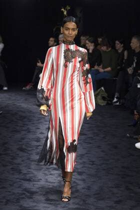 216044 Marineau Starface 2017-03-02 Paris France Paris Fashion Week. Defile PAP Automne-hiver 2017. LOEWE. Loewe , autumn-winter 2017 Paris, France Editorial use only Kebede, Liya  Copyright: xMarineaux STAR_216044_027