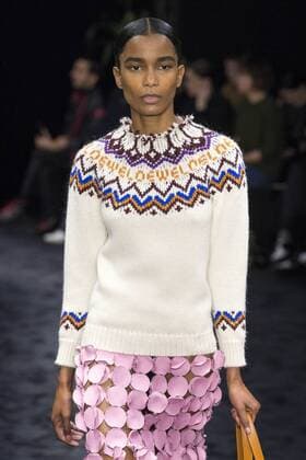216044 Marineau Starface 2017-03-02 Paris France Paris Fashion Week. Defile PAP Automne-hiver 2017. LOEWE. Loewe , autumn-winter 2017 Paris, France Editorial use only  Copyright: xMarineaux STAR_216044_036