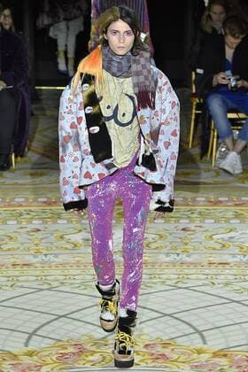 . 04 03 2017. Paris, France. Vivienne Westwood show at Paris Fashion Week for Autumn Winter 2017.  xi-Imagesx IIM-14575-0013