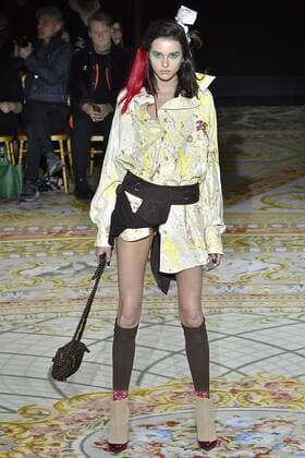 . 04 03 2017. Paris, France. Vivienne Westwood show at Paris Fashion Week for Autumn Winter 2017.  xi-Imagesx IIM-14575-0030