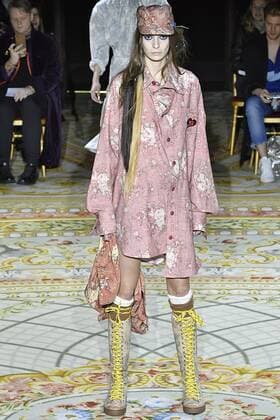. 04 03 2017. Paris, France. Vivienne Westwood show at Paris Fashion Week for Autumn Winter 2017.  xi-Imagesx IIM-14575-0063
