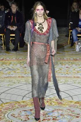 . 04 03 2017. Paris, France. Vivienne Westwood show at Paris Fashion Week for Autumn Winter 2017.  xi-Imagesx IIM-14575-0103