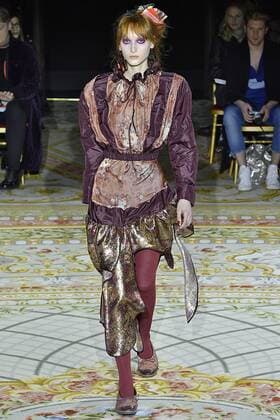 . 04 03 2017. Paris, France. Vivienne Westwood show at Paris Fashion Week for Autumn Winter 2017.  xi-Imagesx IIM-14575-0109