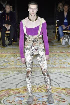 . 04 03 2017. Paris, France. Vivienne Westwood show at Paris Fashion Week for Autumn Winter 2017.  xi-Imagesx IIM-14575-0131