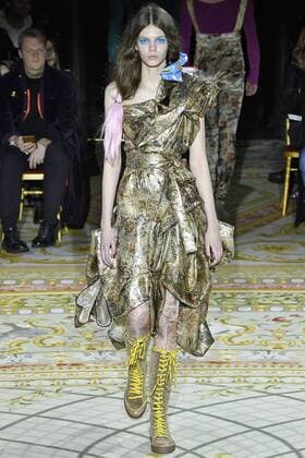 . 04 03 2017. Paris, France. Vivienne Westwood show at Paris Fashion Week for Autumn Winter 2017.  xi-Imagesx IIM-14575-0106