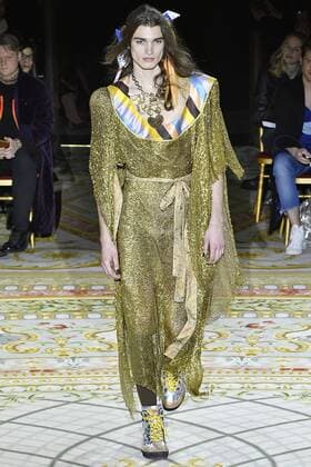 . 04 03 2017. Paris, France. Vivienne Westwood show at Paris Fashion Week for Autumn Winter 2017.  xi-Imagesx IIM-14575-0135