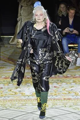 . 04 03 2017. Paris, France. Vivienne Westwood show at Paris Fashion Week for Autumn Winter 2017.  xi-Imagesx IIM-14575-0139