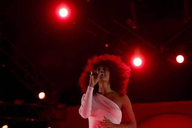 March 5, 2017 - Okeechobee, FL, USA - Solange Knowles performs at Okeechobee Music and Arts Festival on Saturday, March 4, 2017. Okeechobee USA - ZUMAm67_ 20170305_zaf_m67_014 Copyright: xRandyxVazquezx