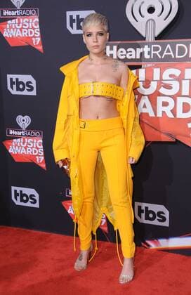 March 5, 2017 - Inglewood, CA, United States - 05 March 2017 - Inglewood, California - Halsey. 2017 iHeartRadio Music Awards held at The Forum in Inglewood. Photo Credit: AdMedia Inglewood United States - ZUMAa123 20170305_zaa_a123_065 Copyright: xBirdiexThompsonx