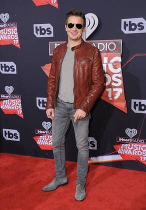 March 5, 2017 - Inglewood, CA, United States - 05 March 2017 - Inglewood, California - Jeremy Renner. 2017 iHeartRadio Music Awards held at The Forum in Inglewood. Photo Credit: AdMedia Inglewood United States - ZUMAa123 20170305_zaa_a123_073 Copyright: xBirdiexThompsonx
