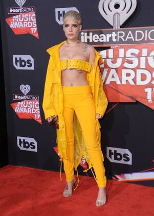 March 5, 2017 - Inglewood, CA, United States - 05 March 2017 - Inglewood, California - Halsey. 2017 iHeartRadio Music Awards held at The Forum in Inglewood. Photo Credit: AdMedia Inglewood United States - ZUMAa123 20170305_zaa_a123_112 Copyright: xBirdiexThompsonx