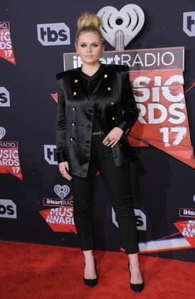 March 5, 2017 - Inglewood, CA, United States - 05 March 2017 - Inglewood, California - Alli Simpson. 2017 iHeartRadio Music Awards held at The Forum in Inglewood. Photo Credit: AdMedia Inglewood United States - ZUMAa123 20170305_zaa_a123_124 Copyright: xBirdiexThompsonx