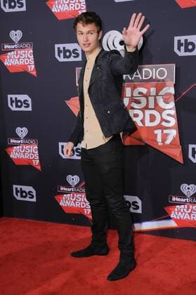 March 5, 2017 - Inglewood, CA, United States - 05 March 2017 - Inglewood, California - Ansel Elgort. 2017 iHeartRadio Music Awards held at The Forum in Inglewood. Photo Credit: AdMedia Inglewood United States - ZUMAa123 20170305_zaa_a123_131 Copyright: xBirdiexThompsonx