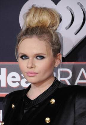 March 5, 2017 - Inglewood, CA, United States - 05 March 2017 - Inglewood, California - Alli Simpson. 2017 iHeartRadio Music Awards held at The Forum in Inglewood. Photo Credit: AdMedia Inglewood United States - ZUMAa123 20170305_zaa_a123_151 Copyright: xBirdiexThompsonx