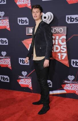 March 5, 2017 - Inglewood, CA, United States - 05 March 2017 - Inglewood, California - Ansel Elgort. 2017 iHeartRadio Music Awards held at The Forum in Inglewood. Photo Credit: AdMedia Inglewood United States - ZUMAa123 20170305_zaa_a123_153 Copyright: xBirdiexThompsonx