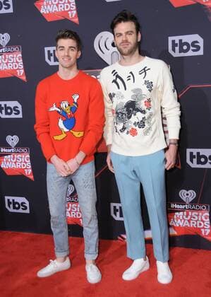 March 5, 2017 - Inglewood, CA, United States - 05 March 2017 - Inglewood, California - The Chainsmokers. 2017 iHeartRadio Music Awards held at The Forum in Inglewood. Photo Credit: AdMedia Inglewood United States - ZUMAa123 20170305_zaa_a123_154 Copyright: xBirdiexThompsonx