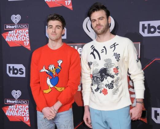 March 5, 2017 - Inglewood, CA, United States - 05 March 2017 - Inglewood, California - The Chainsmokers. 2017 iHeartRadio Music Awards held at The Forum in Inglewood. Photo Credit: AdMedia Inglewood United States - ZUMAa123 20170305_zaa_a123_175 Copyright: xBirdiexThompsonx