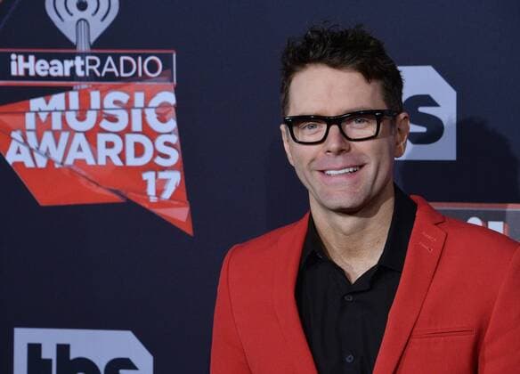 Radio personality Bobby Bones arrives for the iHeartRadio Music Awards at The Forum in Inglewood, California on March 5, 2017. The show was broadcast live on Turner s TBS, TNT, and truTV .  LAP2017030539 JIMxRUYMEN
