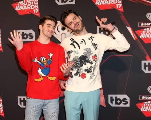LOS ANGELES - MAR 5: The Chainsmokers, Andrew Taggart, Alex Pall at the 2017 iHeart Music Awards at Forum on March 5, 2017 in Los Angeles, CA  Copyright: xKathyxHutchinsx xIPAx xHutchinsxPhotox