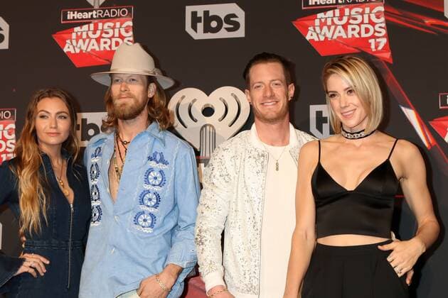 LOS ANGELES - MAR 5: Brittney Marie Cole, Brian Kelley, Tyler Hubbard, Hayley Stommel at the 2017 iHeart Music Awards at Forum on March 5, 2017 in Los Angeles, CA  Copyright: xKathyxHutchinsx xIPAx xHutchinsxPhotox