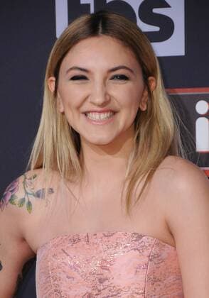 March 5, 2017 - Inglewood, CA, United States - 05 March 2017 - Inglewood, California - Julia Michaels. 2017 iHeartRadio Music Awards held at The Forum in Inglewood. Photo Credit: AdMedia Inglewood United States - ZUMAa123 20170305_zaa_a123_402 Copyright: xBirdiexThompsonx