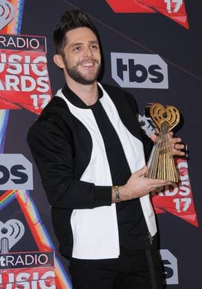 March 5, 2017 - Inglewood, CA, United States - 05 March 2017 - Inglewood, California - Thomas Rhett. 2017 iHeartRadio Music Awards - Press Room held at The Forum in Inglewood. Photo Credit: AdMedia Inglewood United States - ZUMAa123 20170305_zaa_a123_449 Copyright: xBirdiexThompsonx