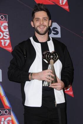 March 5, 2017 - Inglewood, CA, United States - 05 March 2017 - Inglewood, California - Thomas Rhett. 2017 iHeartRadio Music Awards - Press Room held at The Forum in Inglewood. Photo Credit: AdMedia Inglewood United States - ZUMAa123 20170305_zaa_a123_460 Copyright: xBirdiexThompsonx