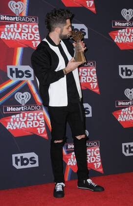 March 5, 2017 - Inglewood, CA, United States - 05 March 2017 - Inglewood, California - Thomas Rhett. 2017 iHeartRadio Music Awards - Press Room held at The Forum in Inglewood. Photo Credit: AdMedia Inglewood United States - ZUMAa123 20170305_zaa_a123_461 Copyright: xBirdiexThompsonx