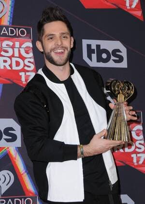 March 5, 2017 - Inglewood, CA, United States - 05 March 2017 - Inglewood, California - Thomas Rhett. 2017 iHeartRadio Music Awards - Press Room held at The Forum in Inglewood. Photo Credit: AdMedia Inglewood United States - ZUMAa123 20170305_zaa_a123_455 Copyright: xBirdiexThompsonx
