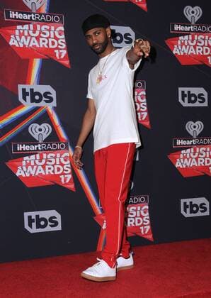 March 5, 2017 - Inglewood, CA, United States - 05 March 2017 - Inglewood, California - Big Sean. 2017 iHeartRadio Music Awards - Press Room held at The Forum in Inglewood. Photo Credit: AdMedia Inglewood United States - ZUMAa123 20170305_zaa_a123_430 Copyright: xBirdiexThompsonx