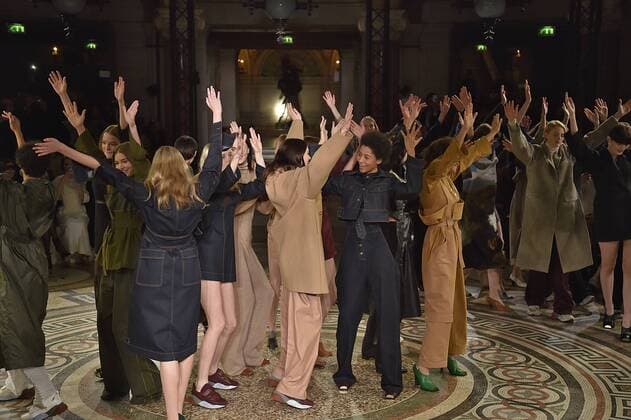. 06 03 2017. Paris, France. Stella McCartney show at Paris Fashion Week for Autumn Winter 2017.  xi-Imagesx IIM-14587-0031