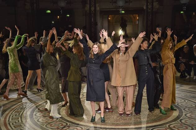 . 06 03 2017. Paris, France. Stella McCartney show at Paris Fashion Week for Autumn Winter 2017.  xi-Imagesx IIM-14587-0033