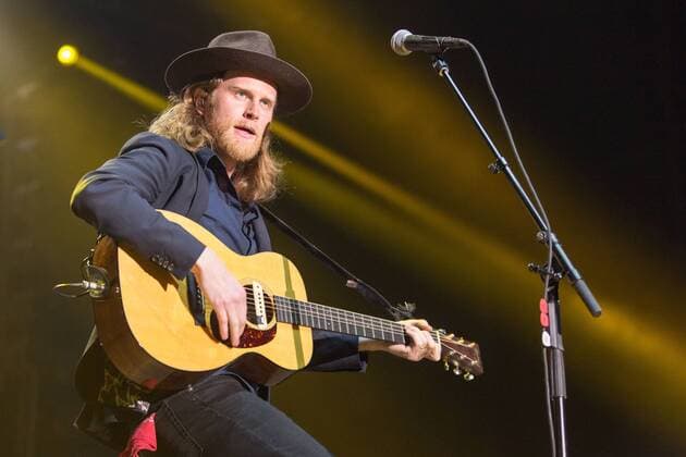 March 5, 2017 - Okeechobee, Florida, U.S - WESLEY KEITH SCHULTZ of The Lumineers at the Okeechobee Music Festival in Okeechobee, Florida Okeechobee U.S. - ZUMAs135 20170305_zap_s135_075 Copyright: xDanielxDeSloverx