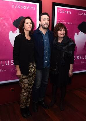 Jonathan Cohen - Olivia Bonamy - Josee Drevon CELEBRITIES : Premiere Filmpremiere DE PLUS BELLE - Paris - 06 03 2017 FedericoPestellini Panoramic 