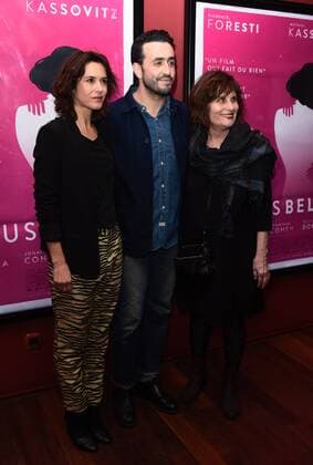 Jonathan Cohen - Olivia Bonamy - Josee Drevon CELEBRITIES : Premiere Filmpremiere DE PLUS BELLE - Paris - 06 03 2017 FedericoPestellini Panoramic 