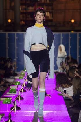 216125 Marineau Starface 2017-03-06 Paris France Paris Fashion Week. Defile PAP automne-hiver. Fenty x Puma by Rihanna. Fenty x Puma by Rihanna autumn winter 2017. Fenty x Puma by Rihanna, autumn-winter 2017 Paris, France Editorial use only _sans_perso  Copyright: xMarineaux STAR_216125_028
