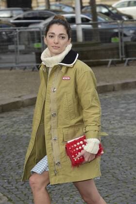 Paris Fashion Week - Gäste der Miu Miu Show Sofia Sanchez de Betak CELEBRITIES : Ankunft zur Modenschau von Miu Miu - Paris - 07 03 2017 JBAutissier Panoramic 