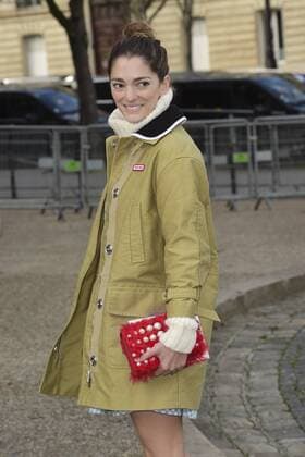 Paris Fashion Week - Gäste der Miu Miu Show Sofia Sanchez de Betak CELEBRITIES : Ankunft zur Modenschau von Miu Miu - Paris - 07 03 2017 JBAutissier Panoramic 