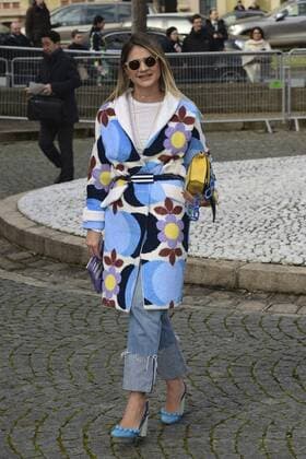 Paris Fashion Week - Gäste der Miu Miu Show Thassia Naves CELEBRITIES : Ankunft zur Modenschau von Miu Miu - Paris - 07 03 2017 JBAutissier Panoramic 