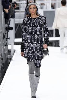 . 07 03 2017. Paris, France. Chanel show at Paris Fashion Week for Autumn Winter 2017.  xi-Imagesx IIM-14596-0076