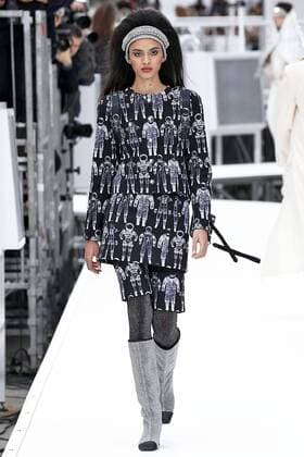 . 07 03 2017. Paris, France. Chanel show at Paris Fashion Week for Autumn Winter 2017.  xi-Imagesx IIM-14596-0088